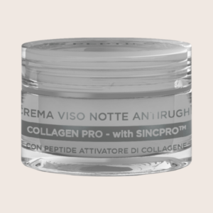 Crème de nuit visage anti-rides "Collagen Pro" avec SINCPRO™ - Peptilux